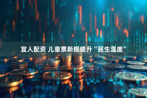 宜人配资 儿童票新规提升“民生温度”