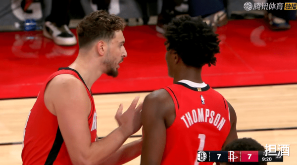 国汇策略 火箭大胜! 杜兰特19+6+3, 赛后阿杜和泰特击掌庆祝, 伊森接受记者采访